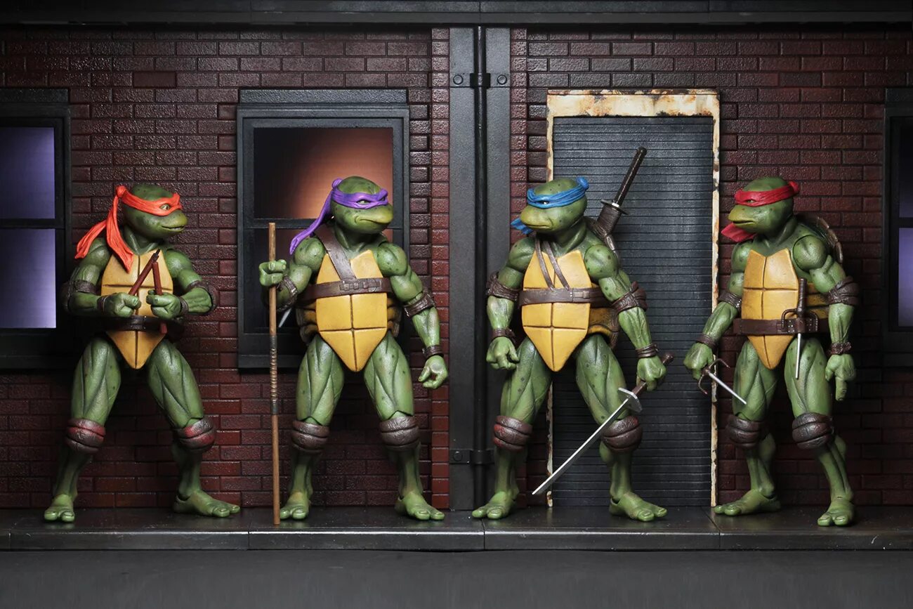 Как зовут черепашек ниндзя из мультфильма. Тмнт 1990. tmnt 1990. tmntrus [черепашки ниндзя]. черепашки ниндзя 1990 герои.