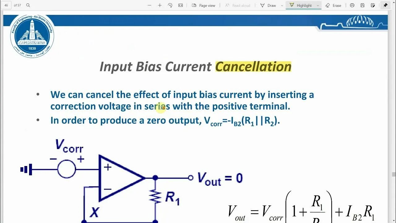 Bias current. Bias как считать.