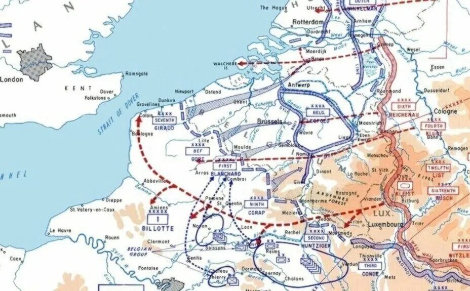 План нападения 1940. План Гельб 1940. Французская кампания 1940 карта. Французская кампания вермахта 1940 карта. Битва за Францию 1940 карта.