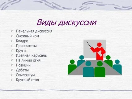 Позиции дискуссия