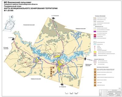 Карта села северного