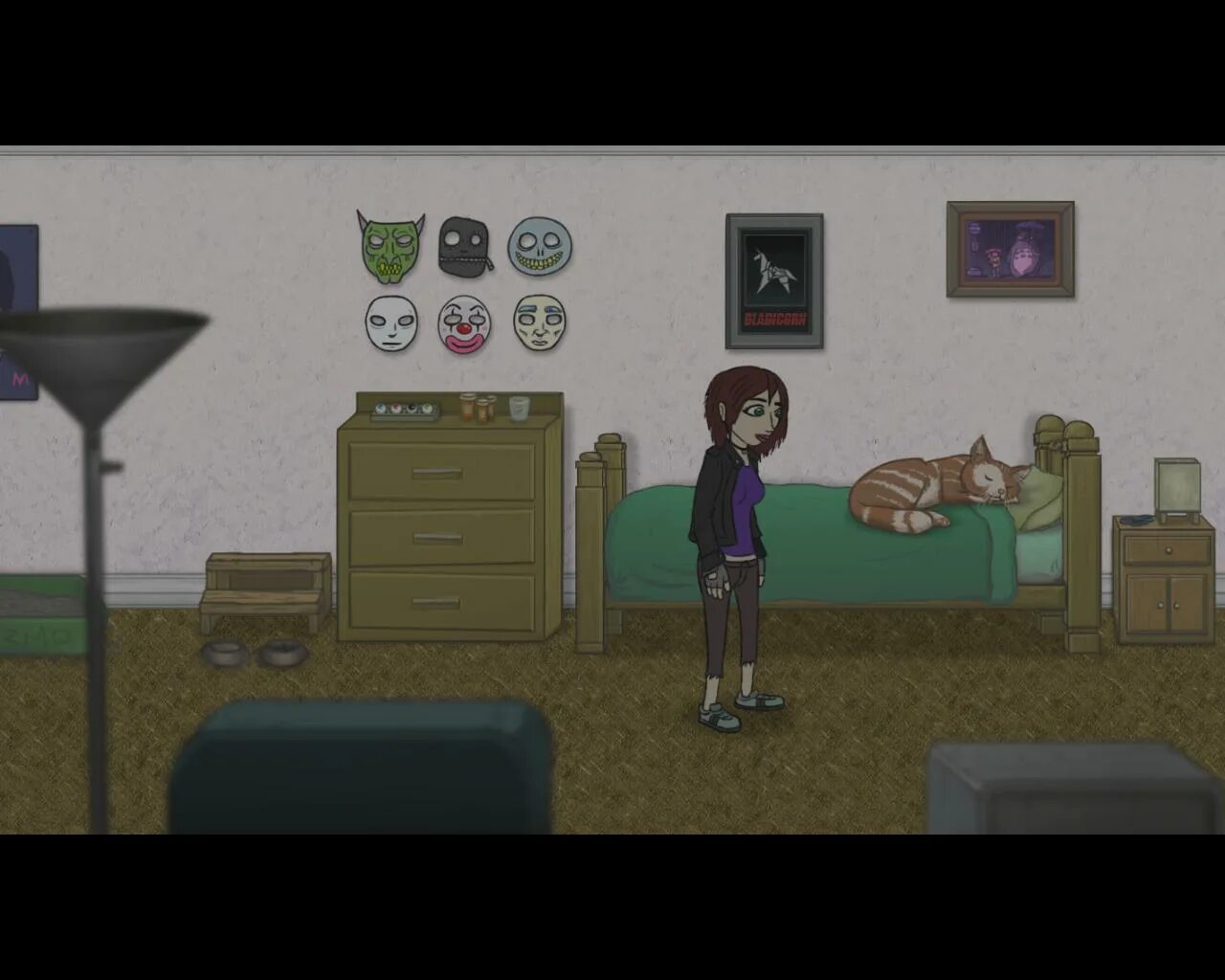 Sally open the window in her room