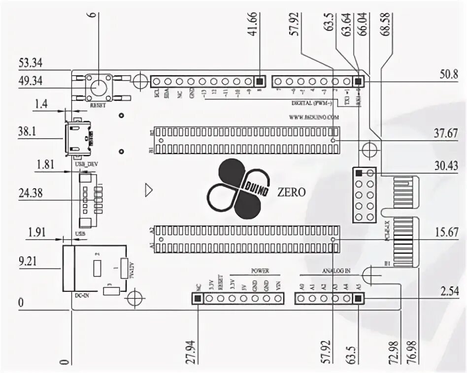 Ардуино уно размеры. Arduino uno r3 чертеж платы. габариты arduino uno r3. ардуино уно плата чертеж. габариты ардуино уно.