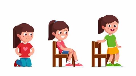 Children stand up