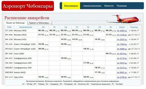 Расписание рейсов самолетов сочи москва сегодня