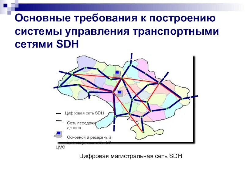 Транспортная сеть связи. Транспортная сеть. Структура транспортной сети. Схема транспортных связей.