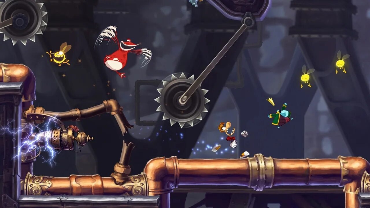 Rayman Origins (ps3). Rayman 3 Origins. 2011 — Rayman Origins. Rayman Origins платформеры. Игра собирать мужиков