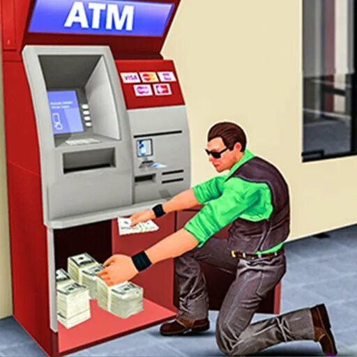 Включи игру банка. Игра Банкомат. Симулятор банка. Симулятор банкомата андроид.