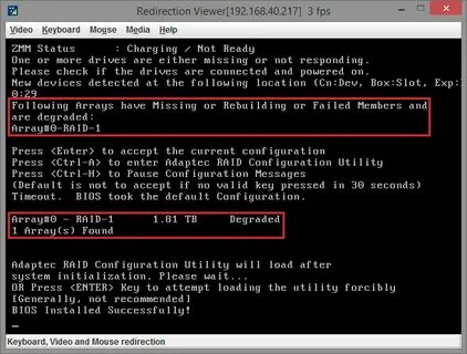 Configuration message