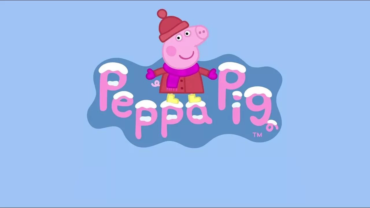 Свинка Пеппа. Свинка Пеппа (Peppa Pig). Свинка Пеппа заставка. Свинка Пеппа визит Санты. Peppa pig ice skating