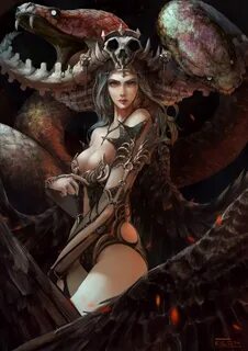 ...Fantasy Women, Dark Fantasy Art, Fantasy Girl, Fantasy Artwork, Dark Art...