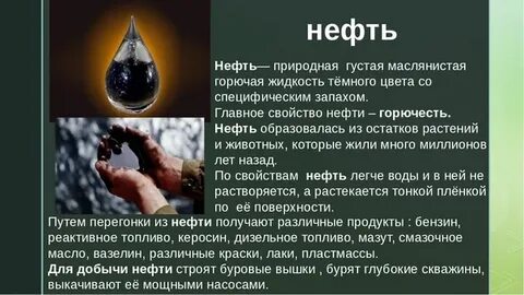 Нефть является полезным ископаемым