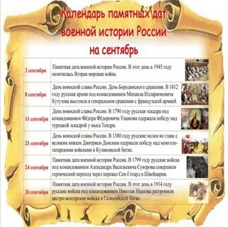 Важные события ноября