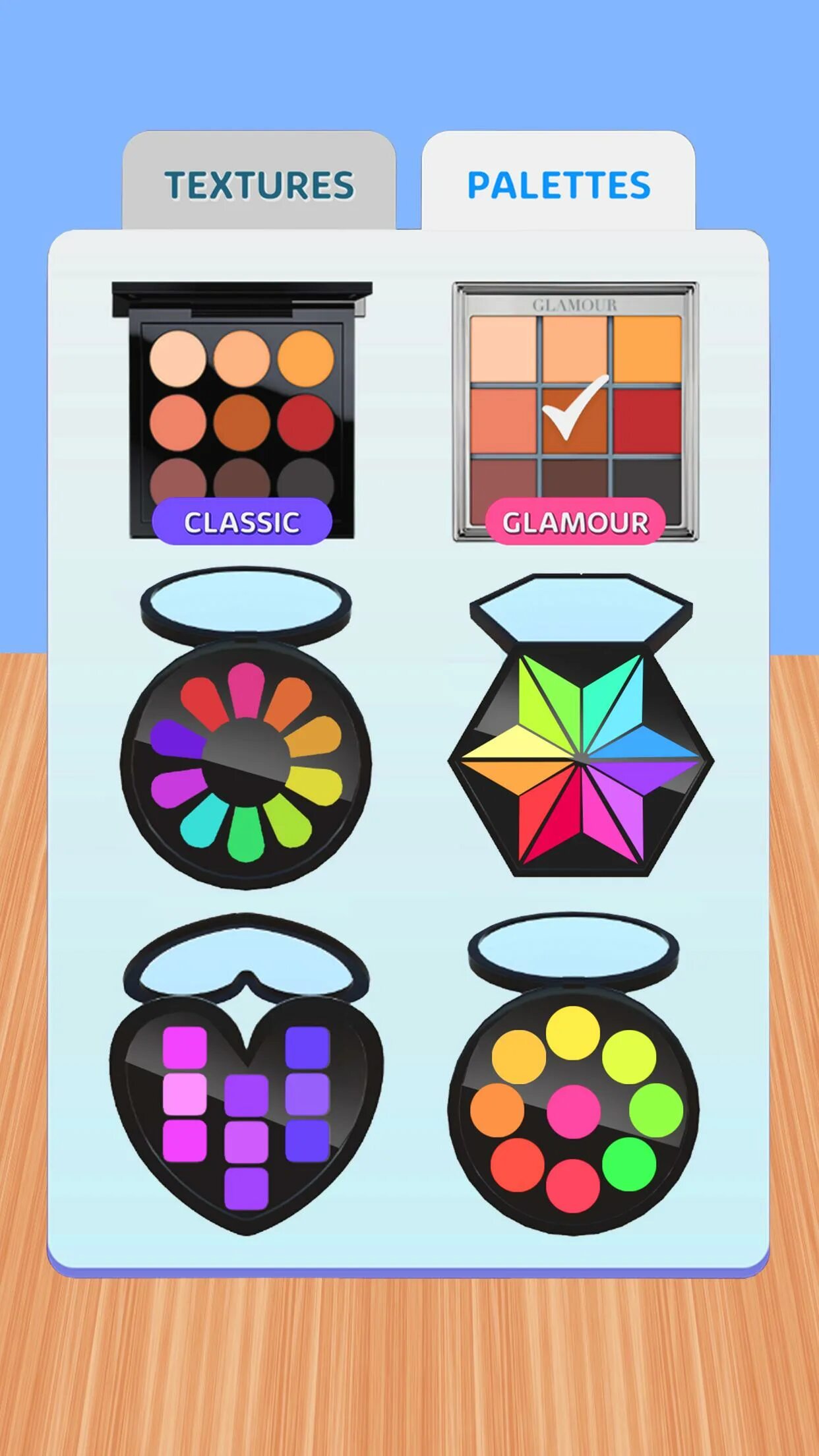 Андроид Makeup Kit - Color Mixing. Палетка для смешивания цветов. Андроид Makeup Kit - Color Mixing Постер. Палетка микс оттенков игра. Игра палетки