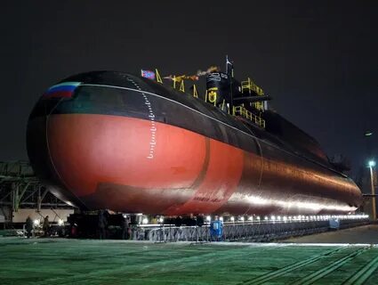 Подводная лодка красная машина