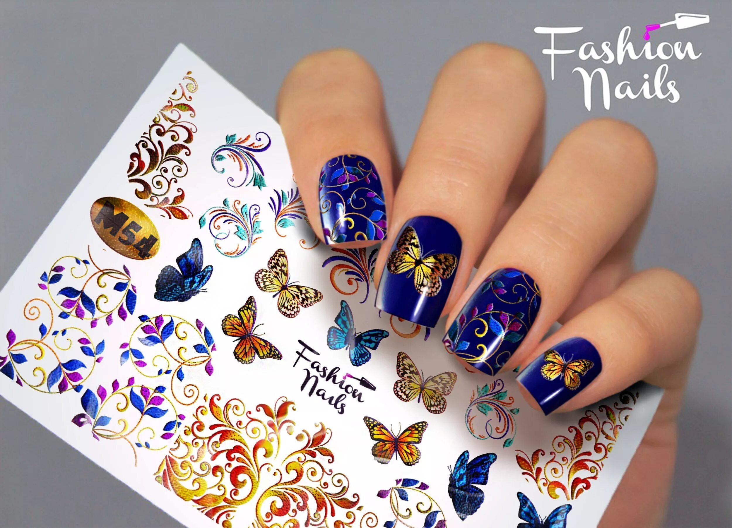 Дизайн маникюра с наклейками. Слайдер Fashion Nails m 54. Слайдер м282 Fashion Nails. Наклейки на ногти. Маникюр с наклейками.