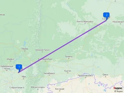 Салам сургут расстояние