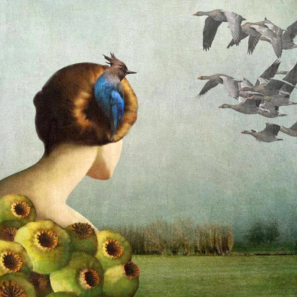 Сюрреализм Christian Schloe. Художник Кристиан Шлое. Daria Petrilli художник.