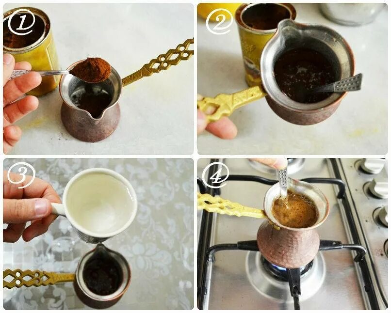 Сварить кофе пропорции. Поэтапное приготовление кофе. Приготовление кофе в турке. Как в турке варить еоые. Кофе в турке со сгущенкой.
