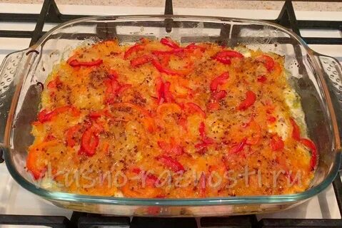 Как вкусно приготовить треску с овощами