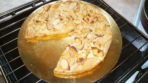 Невидимый пирог с яблоками рецепт