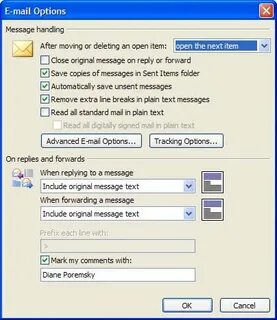 Handle message