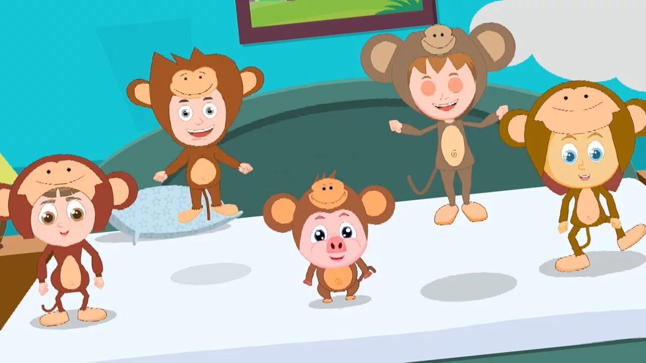 Включи five little monkeys. Five little monkeys jumping on the bed nursery rhymes. little baby bum five little monkeys. five little monkeys jumping on the bed cocomelon. five little monkeys jumping on the bed nursery rhyme baby.