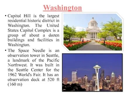 The usa is large