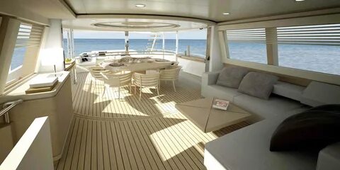 Navetta 33 Crescendo Motor yacht - Upper deck.
