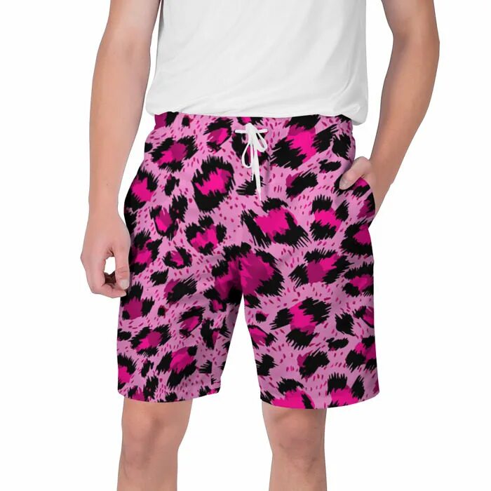 Мужские шорты леопард John Balliano. Розовые шорты мужские. Шорты мужские с принтом. Леопардовые шорты мужские плавательные.