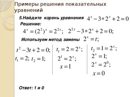 Найти корень уравнения примеры
