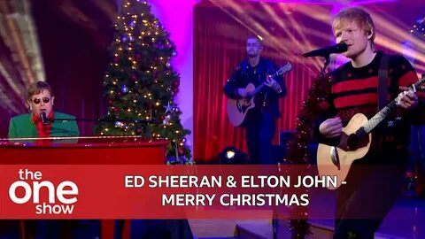 Ed sheeran elton john merry christmas текст
