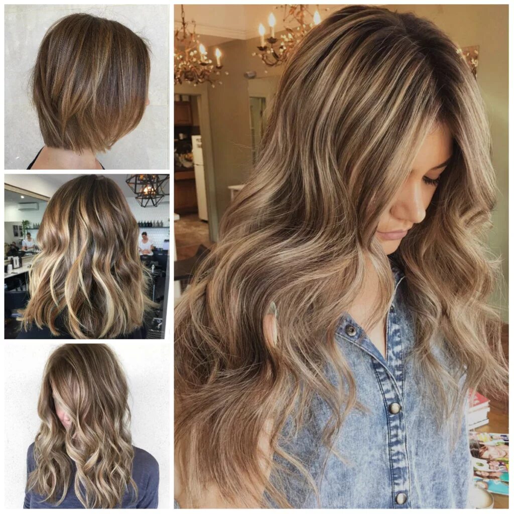 окрашивание в русый цвет волос с бликами. светлве бликина русых волосах. хайлайтс балаяж. блики на волосах окрашивание на русые. блонд с бликами.