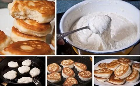 Оладьи на литр кефира