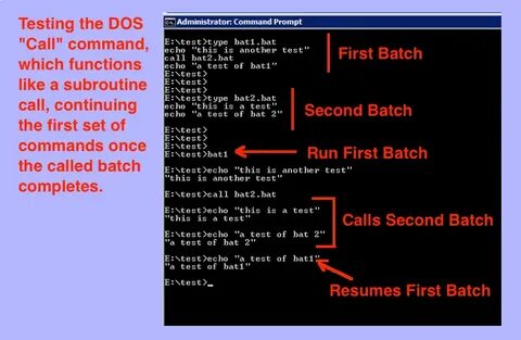Set commands