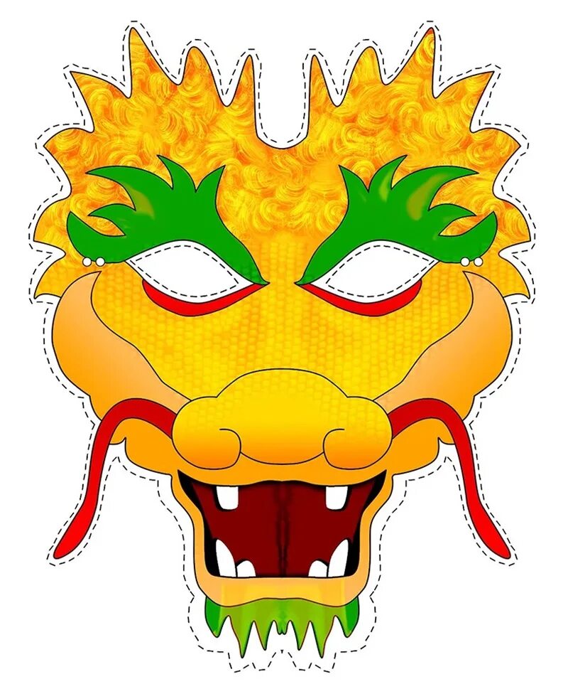 Маска дракона. Маска китайского дракона. Маска дракона для детей. Карнавальная маска дракона.