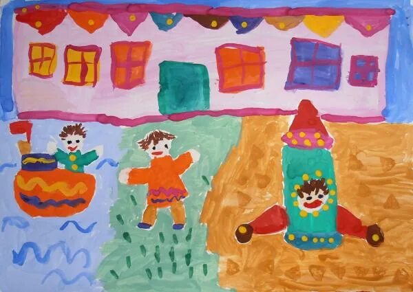 рисование наша группа старшая группа. нарисуй что было интересного. наша группа в детском саду рисование. яркие детские рисунки. рисование на тему детский сад.