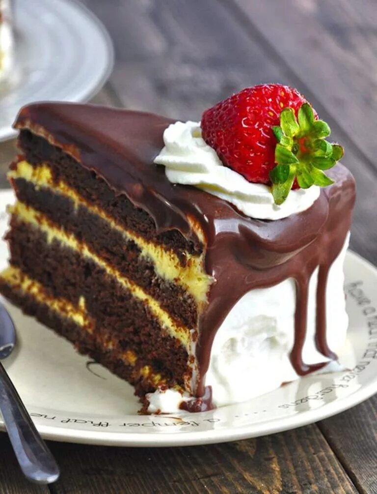 Вкусный шоколадный пирог. Торт. Вкусный торт. Очень вкусный тортик. Самый вкусный торт.