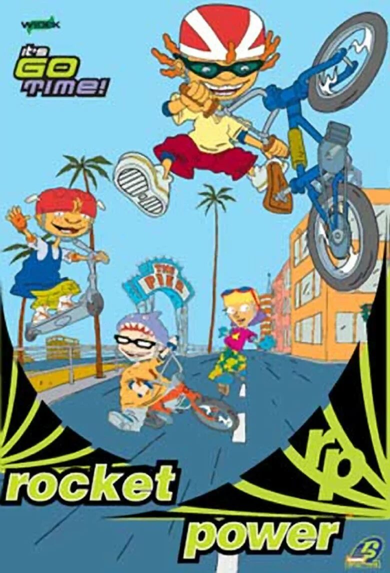 Ракетная мощь Никелодеон. Ракетная мощь Rocket Power.