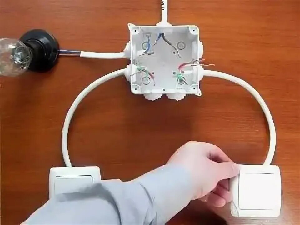 Соединение розеток