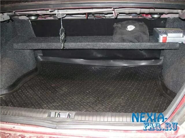 Расположение эмблем део нексия багажник фото Облагораживание багажника Daewoo Nexia, 1,5 л, 2006 года тюнинг DRIVE2