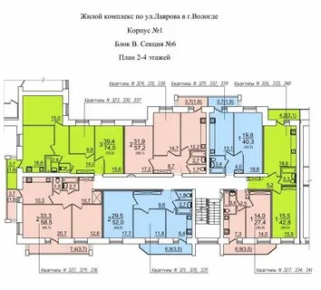 Определить этаж по номеру квартиры