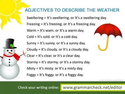 English weather saying