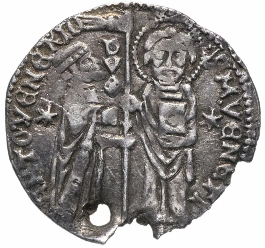 Гроссо Венеция дож Антонио Веньер. Венецианская монета Gazetta. Венеция. Монеты ф- веньера. Монеты 1400 года.