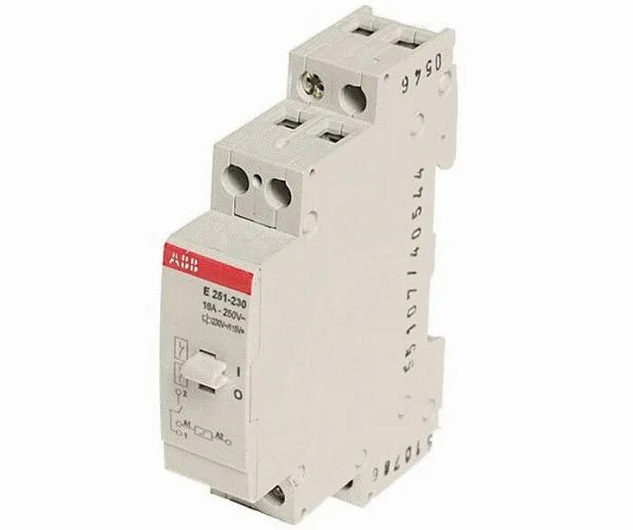 Реле управления выключателем. Abb e251-230 реле 16a импульсное. e250 abb реле импульсное. импульсное реле abb 2csm111000r0201.