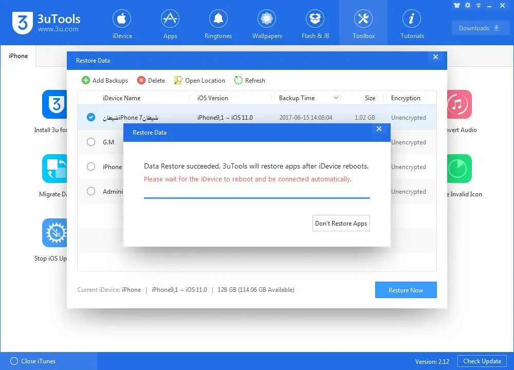 3utools не удалось проверить приложение. Программа для восстановления айфона. прошить айфон через 3utools. восстановление айфона 3utools. программа для проверки iphone 3utools.