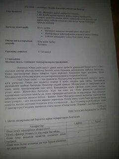 Сор казахский язык 5 класс 4 четверть