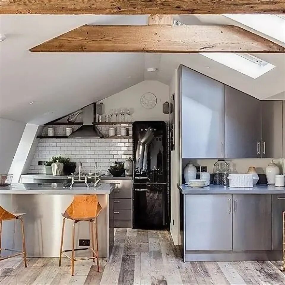 Кухня под крышей проекты Your Ultimate Guide To All Things Furniture 100 Best Kitchen... Loft kitchen,