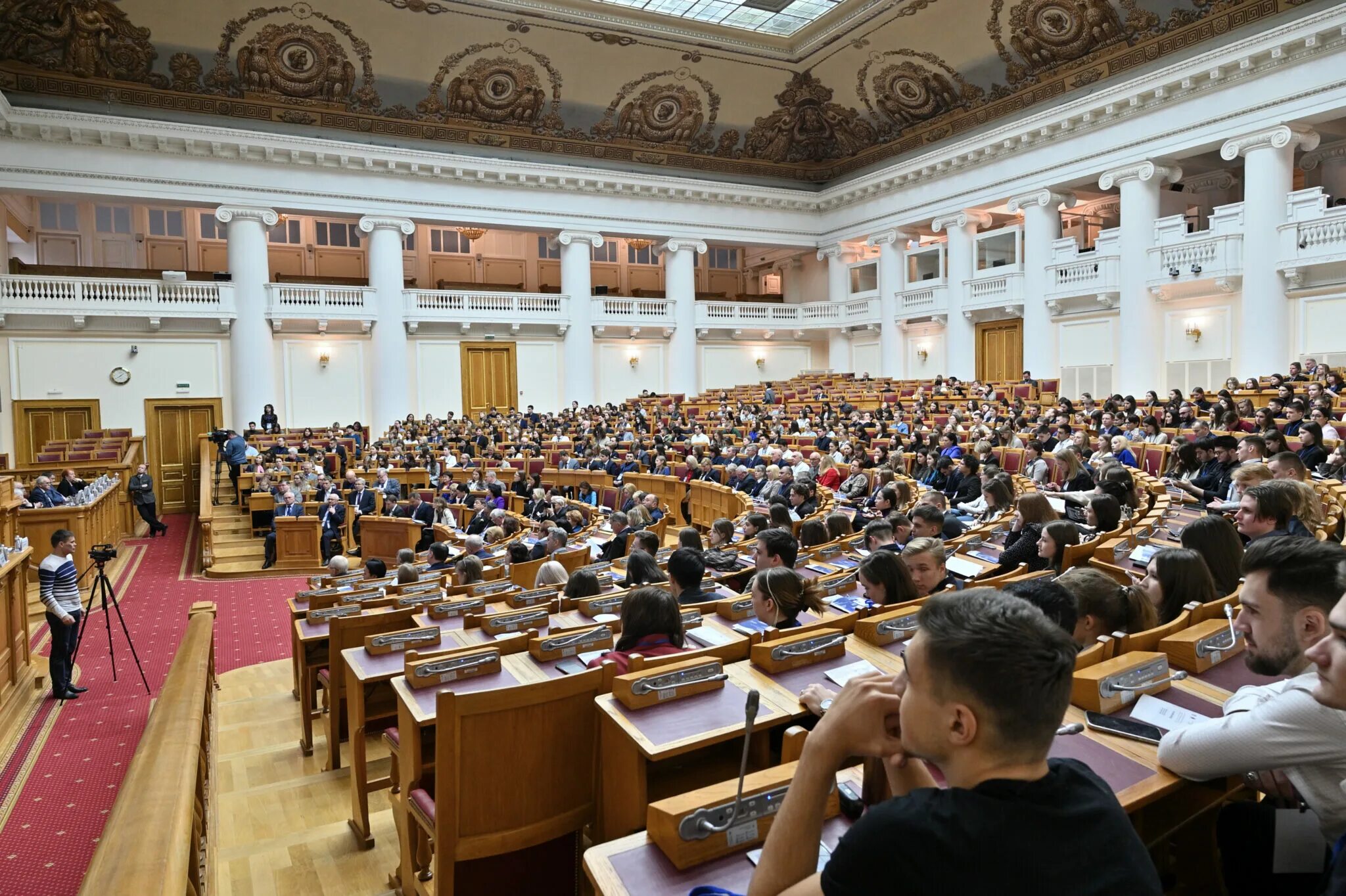 Совет ректоров СПБ. Международный форум СПБ 2023. Перспективы экономического развития Санкт Петербурга. Пленарное заседание.