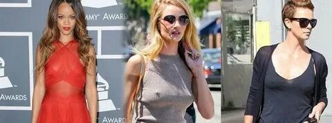 Mashhurlarning sutyensiz koylagi kiygan fotosuratlari